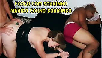 Young Brazilian Woman Has Passionate Sex With Her Step Aunt